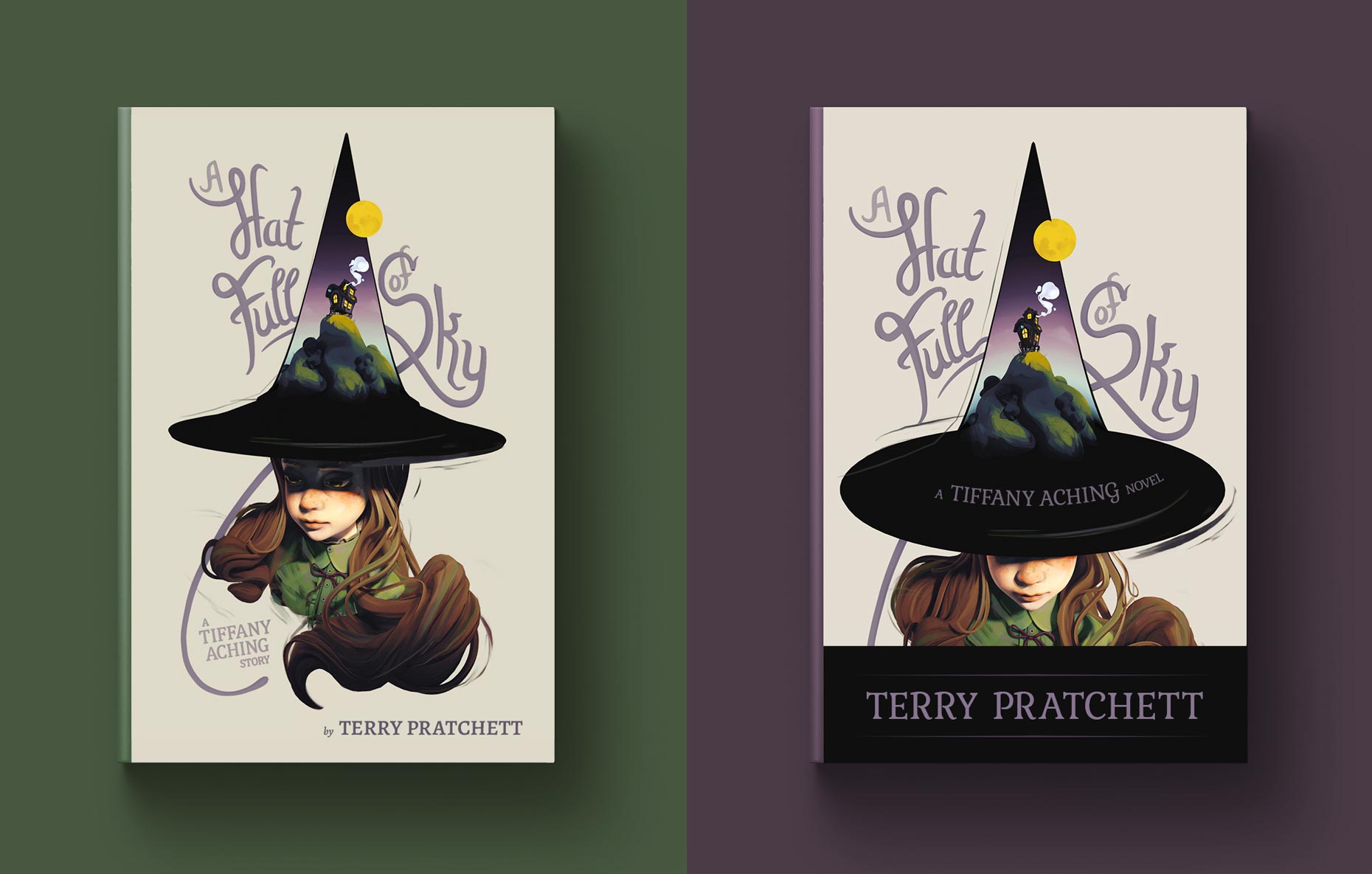Faux book cover design sketches (rough comps) for 