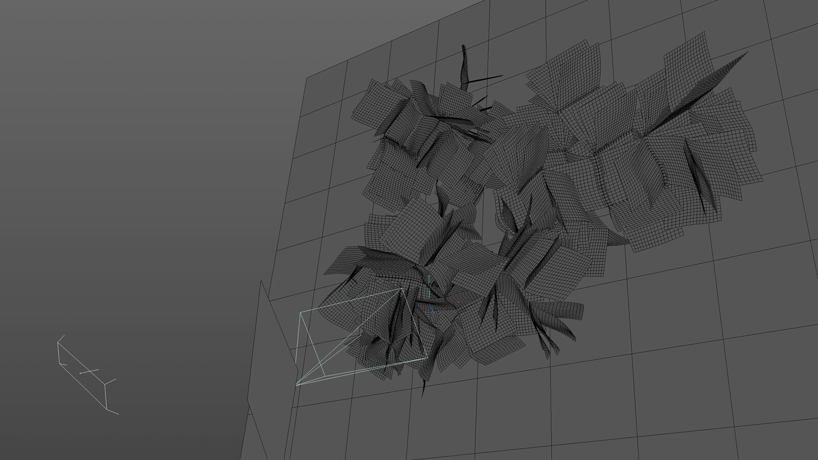 3D model, unrendered. Pages, like books glued together.